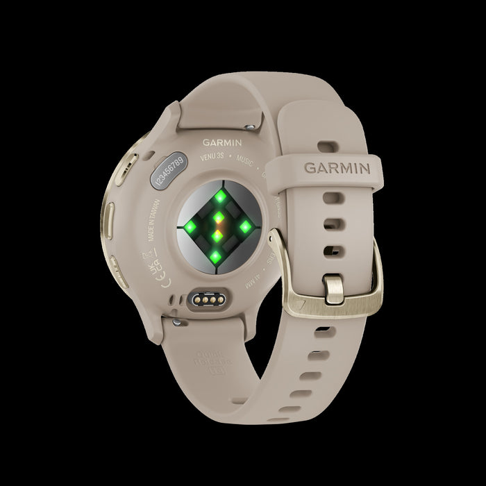 Garmin Venu® 3s Montre Gps Intelligente - Suivi De La Sante Avec 14 Jours D'autonomie, 41 Mm - Boitier Gris Francais