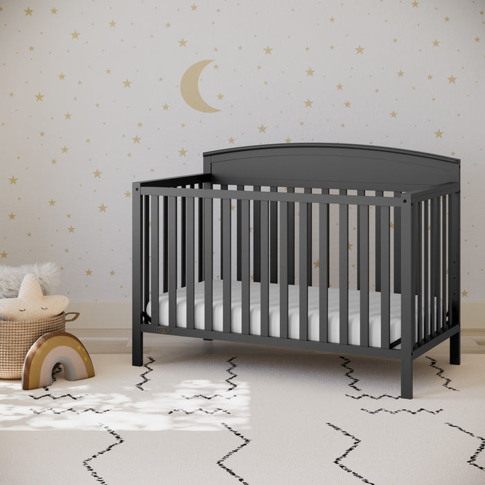 Graco Benton Lit de bebe convertible 5-en-1 - Gris