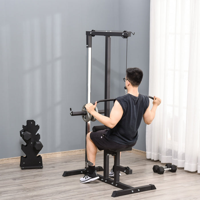 Soozie Machine De Traction Avec 3 Positions De Cables Reglables Pour Renforcer De Nombreux Groupes Musculaires Gym A La Maison