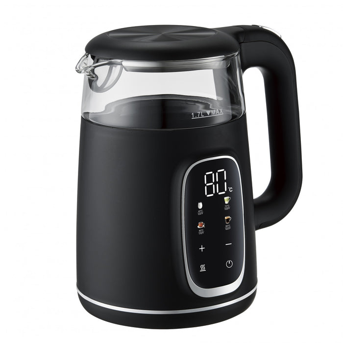 Bouilloire tactile numerique en verre Salton - 1,7 L