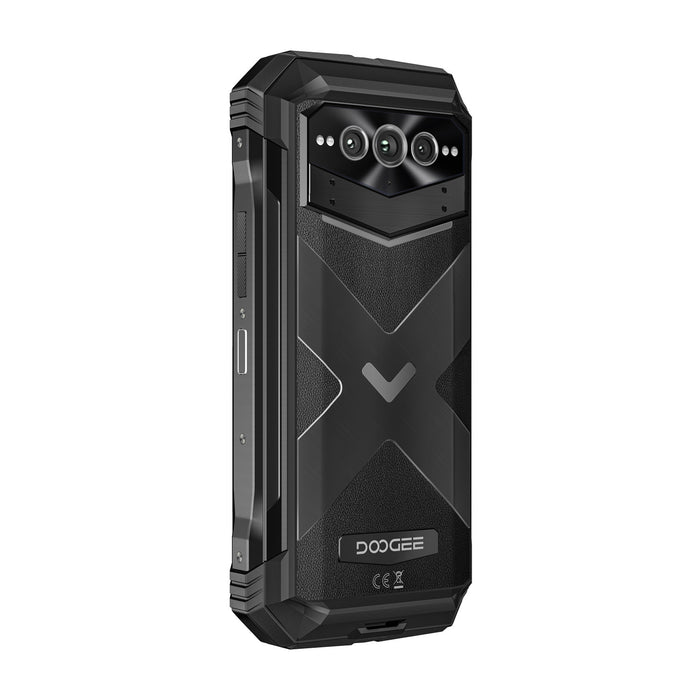 Doogee V Max Pro 5g Telephone Robuste Appareil Photo 108mp Batterie 22 000mah Stockage 512gb Ecran Fhd+ 120hz Noir