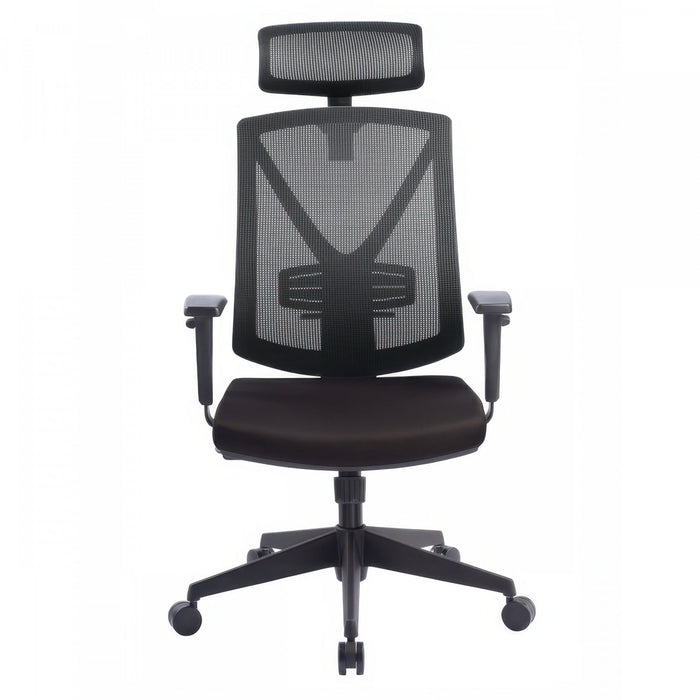 TygerClaw Fauteuil de Bureau Ergonomique a Dossier Haut en Maille