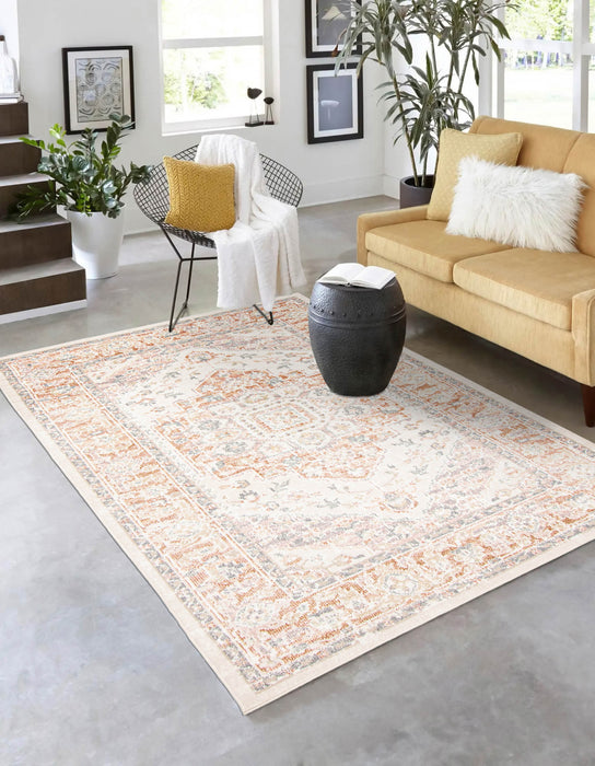 Carpette Bijara cuivre - 5 pi 8 po x 10 pi 0 po  