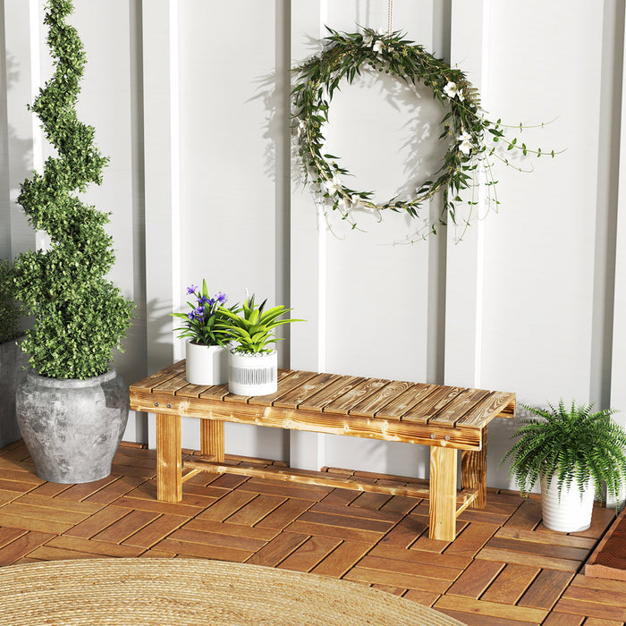 Banc De Jardin Impermeable, Causeuse De Patio Chaise D'arriere-cour Pelouse