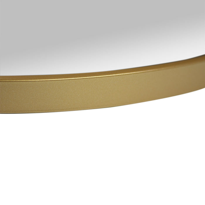 Miroir Halpert de 24 po doré