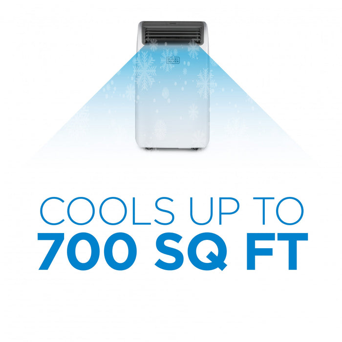 Climatiseur portatif Black+Decker de 10 200 BTU - BPT10WTB