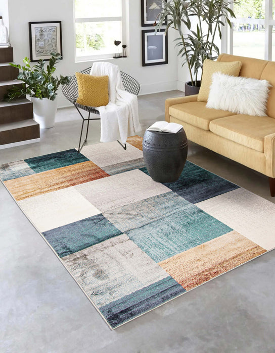 Carpette Rylie multicolore - 5 pi 0 po x 8 pi 0 po