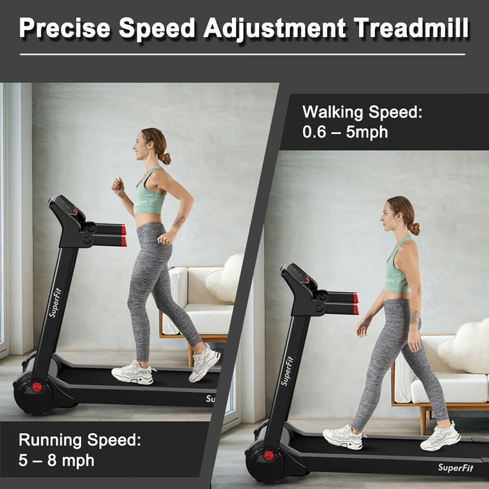 Tapis De Course Pliant 3cv Superfit – Avec Bluetooth