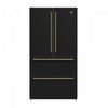 Forno Espresso Moena 36-inch French Door Refrigerator in Black, 19.2 cu.ft. - FFRBI1820-36BLK | Refrigerateur Espresso Moena de 36 po a portes francaises, noir, 19,2 pi³ – FFRBI1820-36BLK