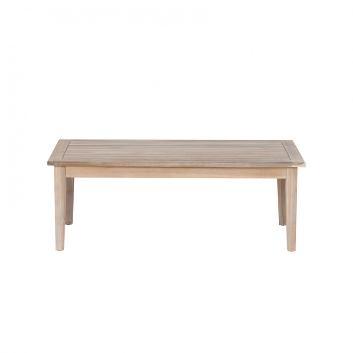 Table à café Teagon pour la terrasse à l’extérieur - naturelle