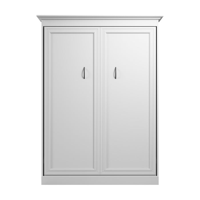 Lit double escamotable Versatile de Bestar de 64 po (L) - blanc