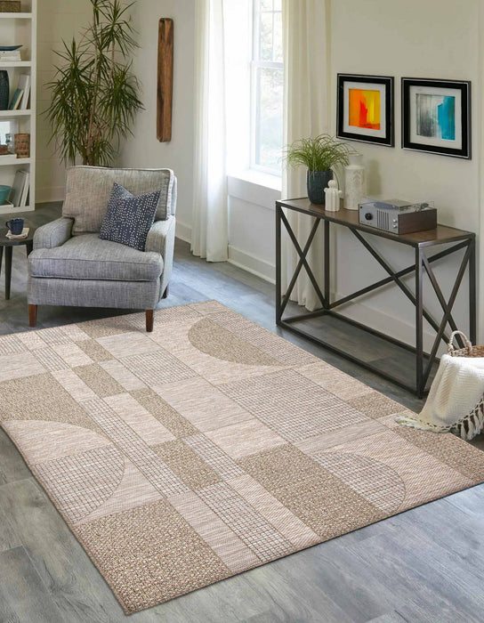 Carpette Bodhi taupe - 5 pi 0 po x 8 pi 0 po