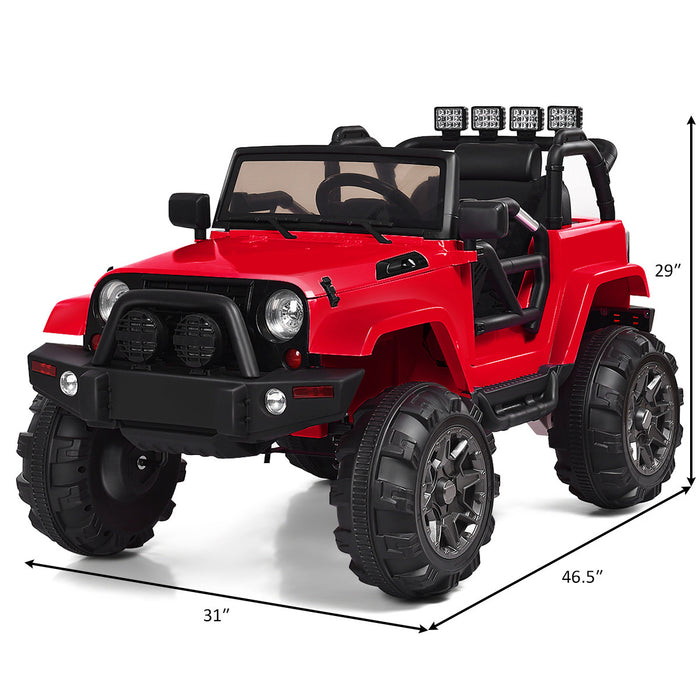 Voiture Electrique Pour Enfant 12v Costway – Bluetooth – Telecommande – Lecteur Mp3