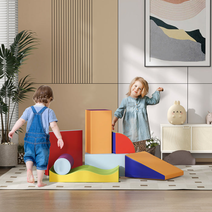 Soozier 7 Pieces Equipement De Jeu Doux Activites D'escalade Pour Enfants