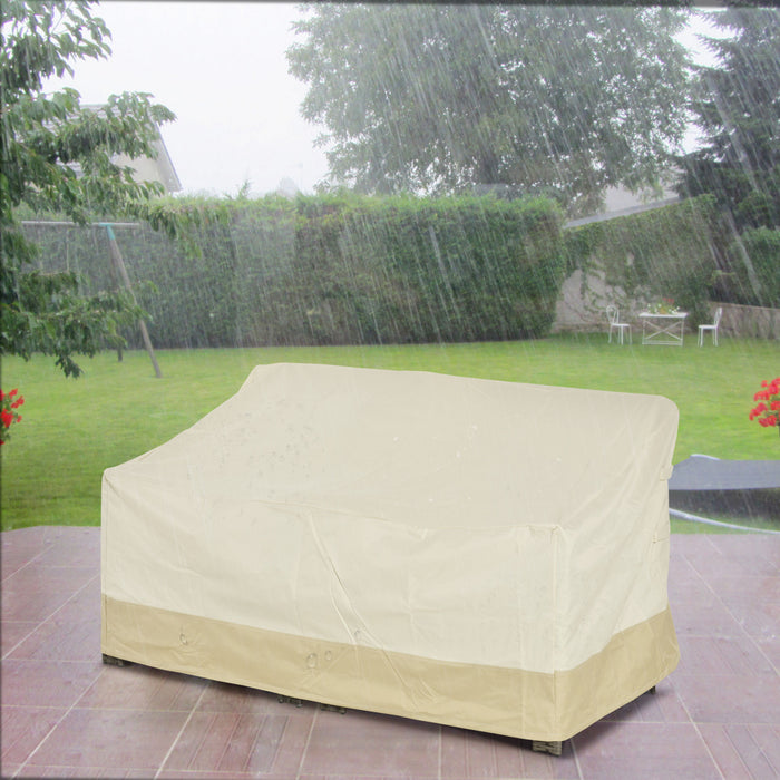 Couvre-meubles De Patio Outsunny Pour Banc De Jardin De 3 Places