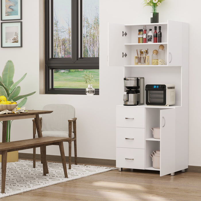 Buffet Vaisselier Armoire Centre Piece 2 Portes