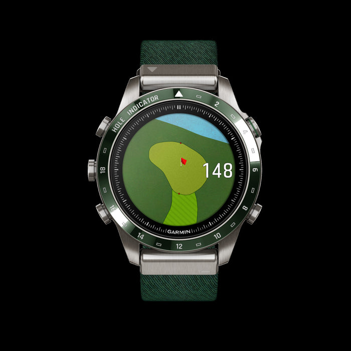 Garmin Marq® Golfer (gen 2) Montre Connectee De Luxe - Navigation Avec Ecran Amoled Et Boitier En Titane