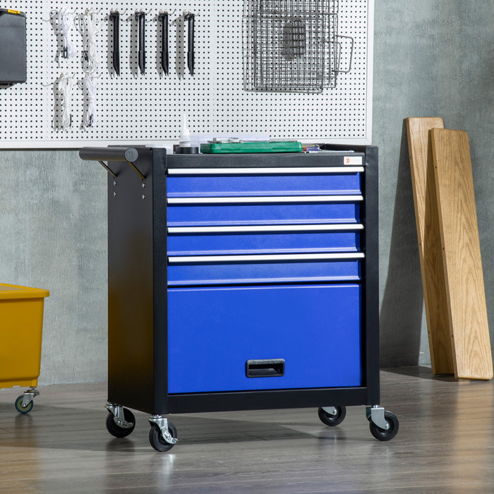 Durhand Coffre A Outils A 4 Tiroirs Organisateur D'outils A 4 Roues