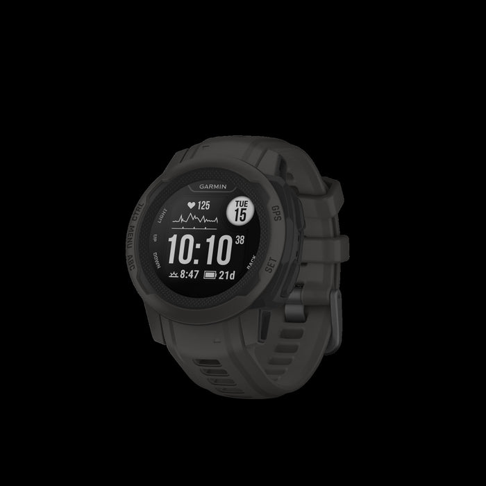 Montre Intelligente Gps Garmin Instinct® 2s - Activites De Plein Air, Suivi De La Condition Physique Avec Support Multi-gnss - Graphite