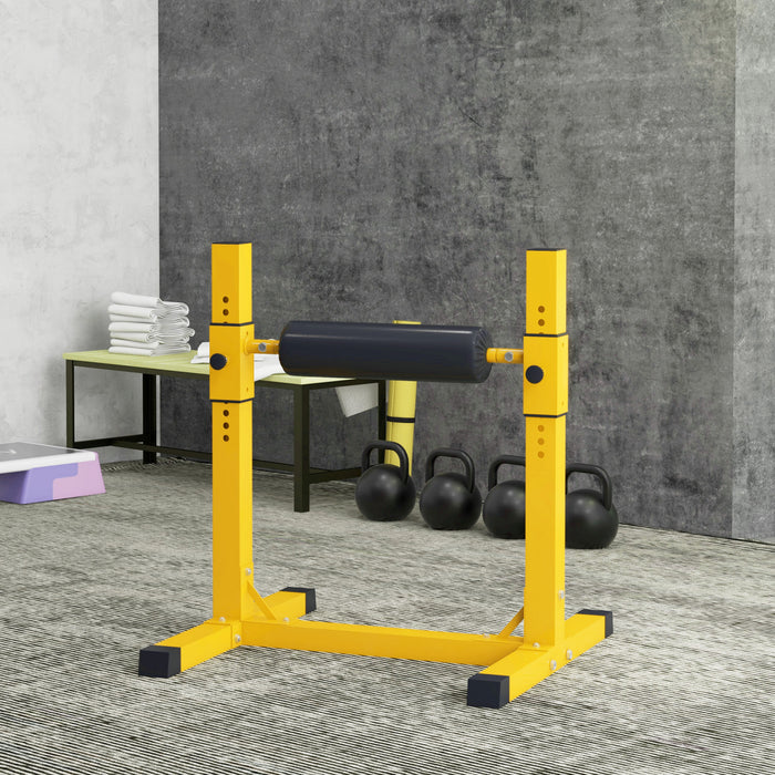 Soozier Support De Squat Bulgare A 12 Niveaux, Jaune