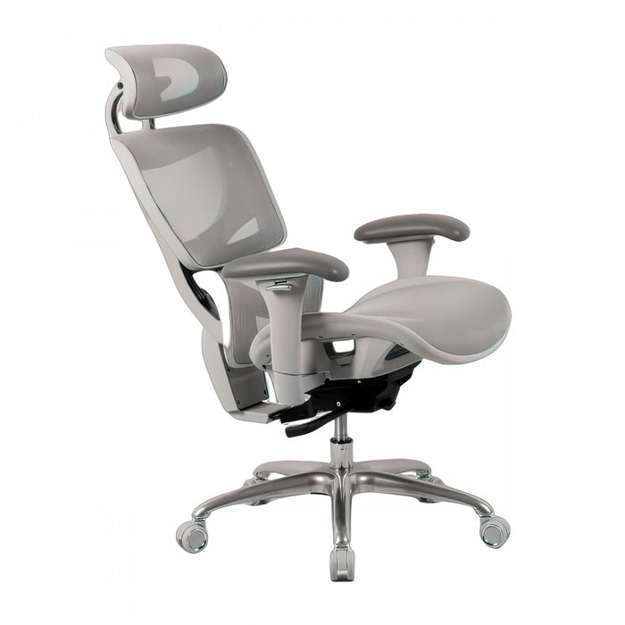 TygerClaw Fauteuil de Bureau Ergonomique a Dossier Haut avec Accoudoirs 3D