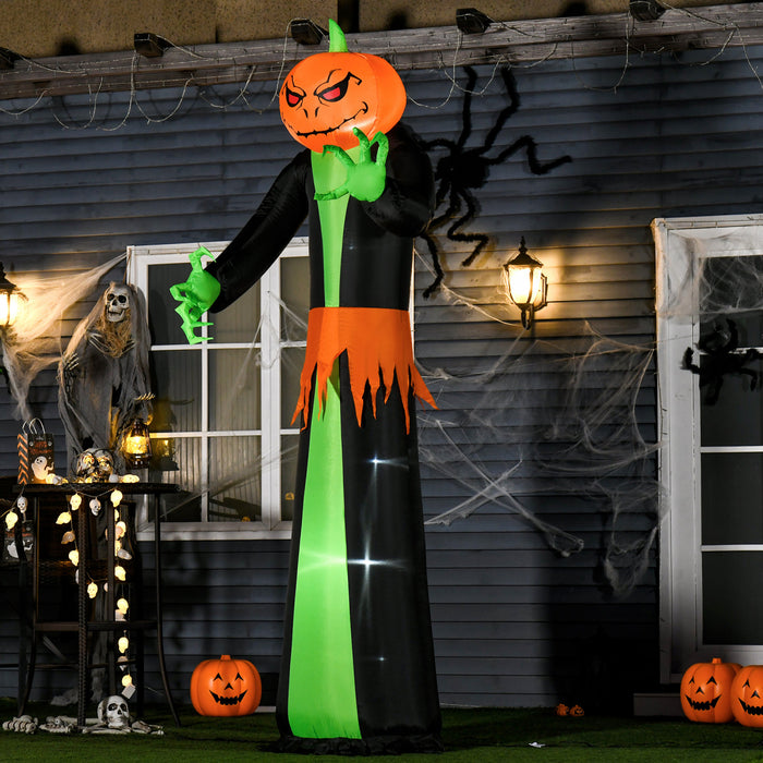 Homcom Citrouille D'halloween Gonflable