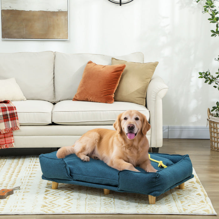 Canape sureleve lavable pour chiens de grande taille