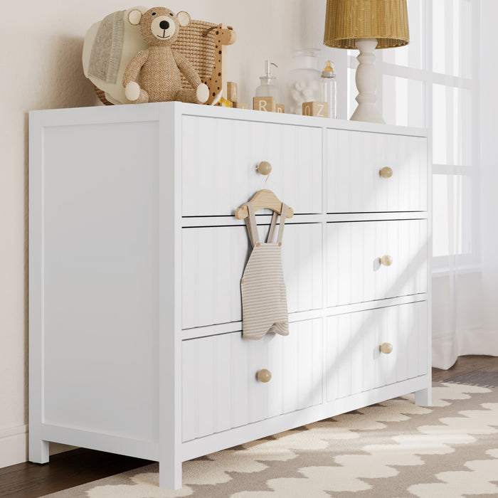 Graco Teddi 6 Commode a tiroirs - Blanc