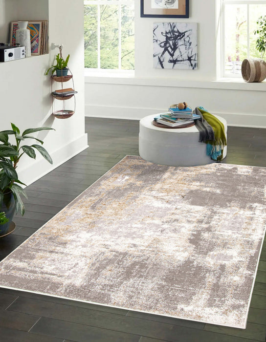 Carpette Emory grise - 5 pi 0 po x 8 pi 0 po