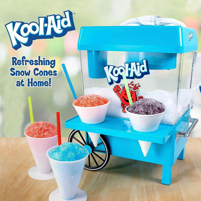 Machine a cones de neige Kool-Aid bleue