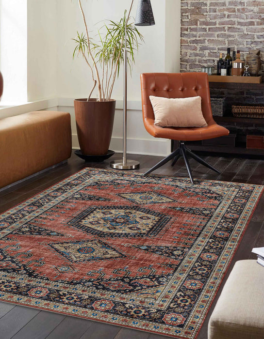 Tapis Traditionnel Tracy 8'0\" x 10'0\" en Orange