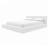 Kanso Low Platform Bed Set Queen Bed | Kanso Lit a Plateforme Basse avec Tete de Lit