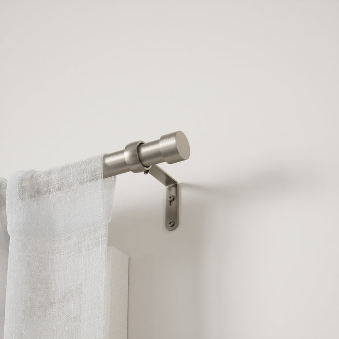  Tringle à rideaux extensible Cappa de Umbra nickel de 1 po - 36 po à 66 po