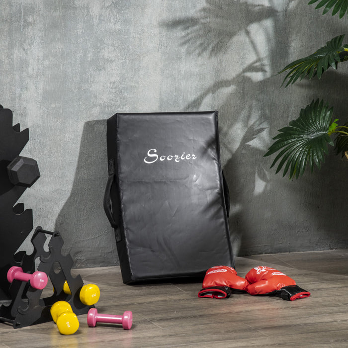 Soozier Coussinets De Boxe, Noir