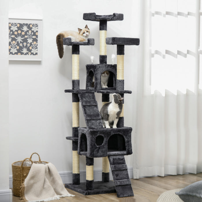 Arbre A Chat A Plusieurs Niveaux De 68 Po, Tour Pour Chat