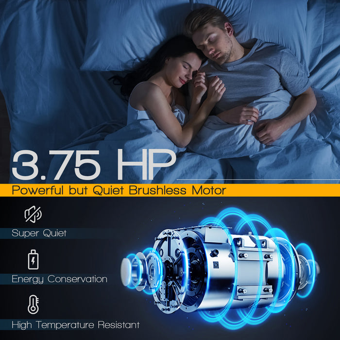 Tapis De Course Electrique Pliant De Marque Superfit De 3,8 Cv Avec Inclinaison Automatique 12 Programmes De Controle Grace A Une Application