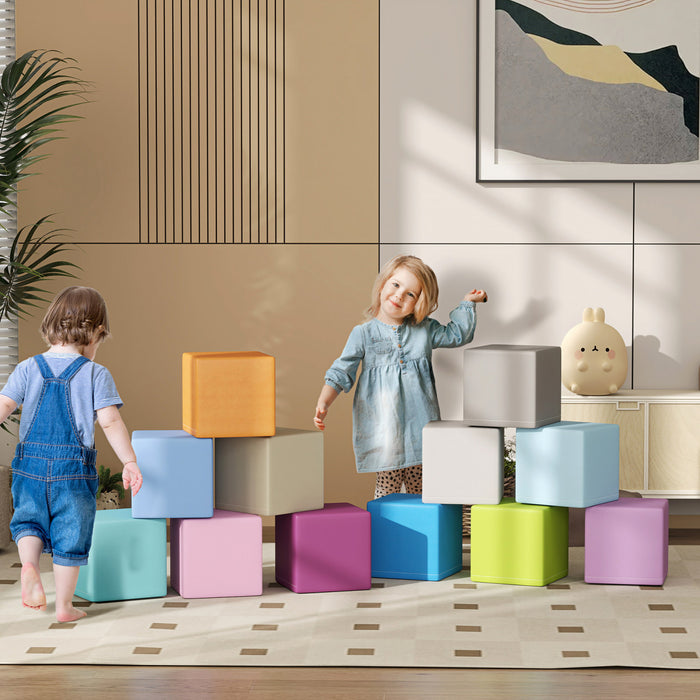 Soozier 12 Pieces Blocs De Mousse Equipement De Jeu Doux Pour Enfants
