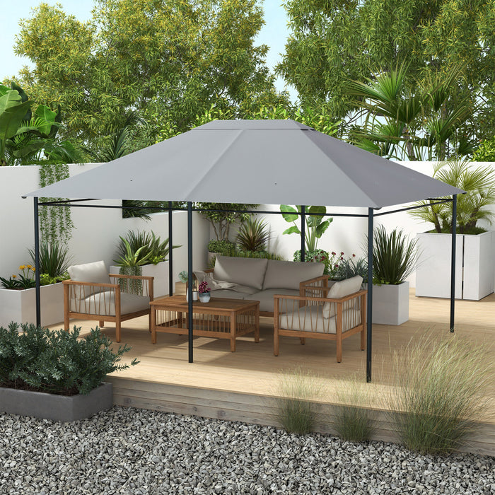 Outsunny 10' X 13' Couvre-toit De Remplacement De La Verriere Du Gazebo