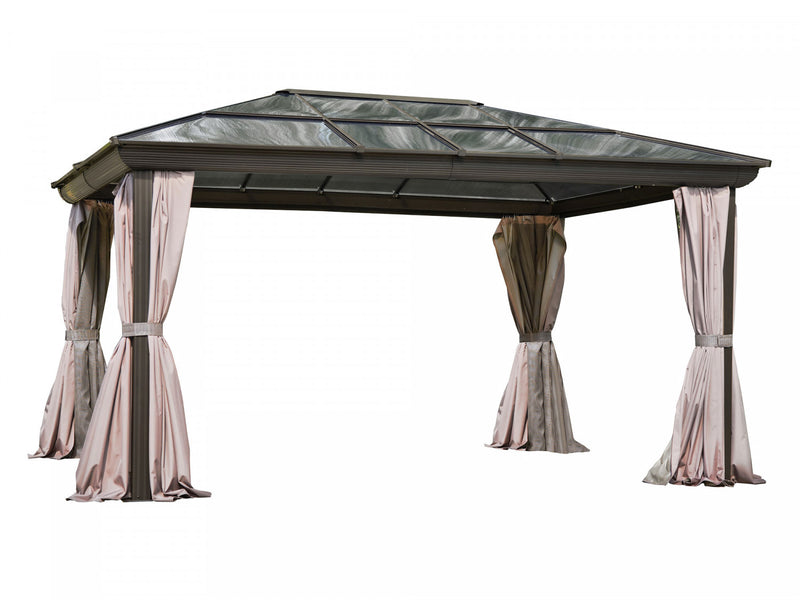 Gazebo Penguin Venus - Gazebo 12x14 Toit de polycarbonate