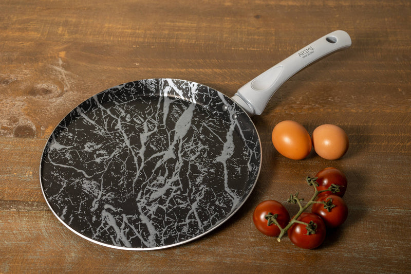 Poele A Crepes Et Crepes Italiennes En Marbre Diamant 25cm Arimi
