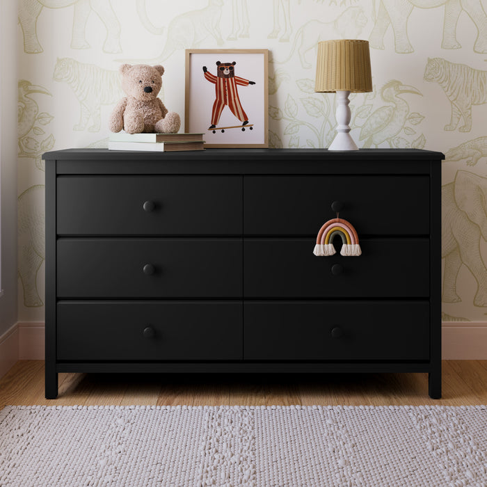 Storkcraft Alpine 6 Commode a tiroirs - Noir