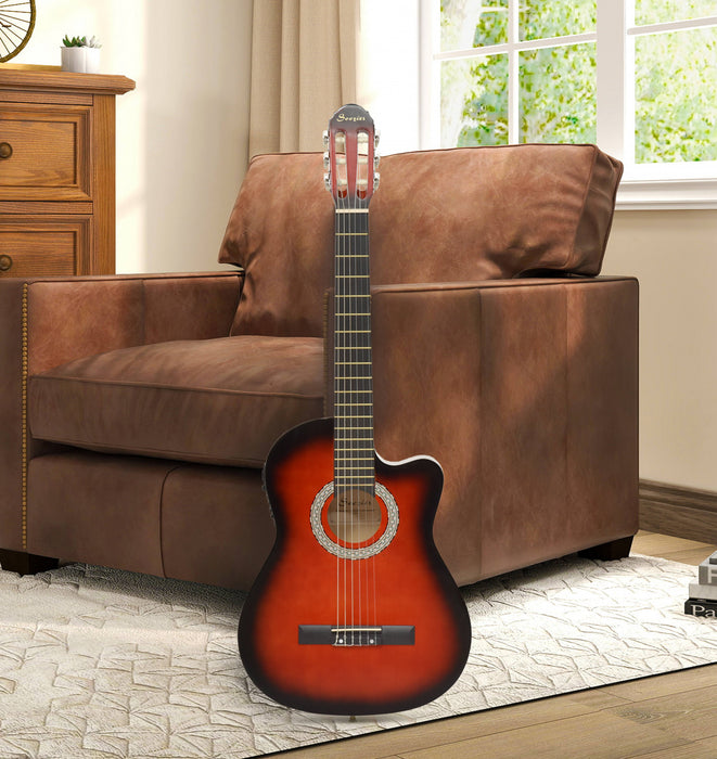 Soozier Guitare electrique classique pour debutant avec etui