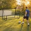 Soozier 2-in-1 Portable Soccer Rebounder Net, Foldable Bounce Back Net