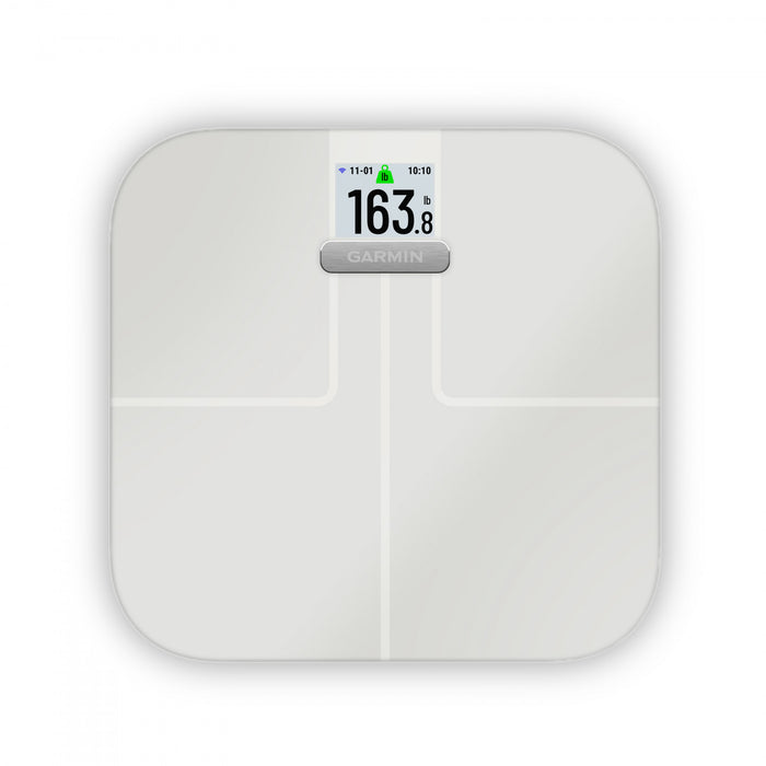 Garmin Index™ S2 Balance Connectee - Suivi De La Sante Holistique Avec Un Design Elegant - Blanc