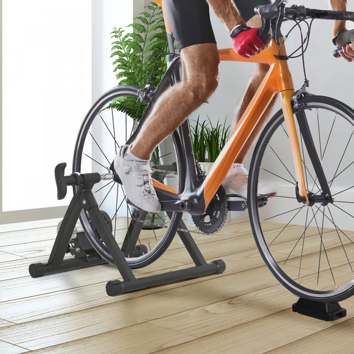 Soozier Velo D'appartement Entrainement Interieur Magnetique Exercise Avec 5 Niveaux De Resistance Reglable Noir