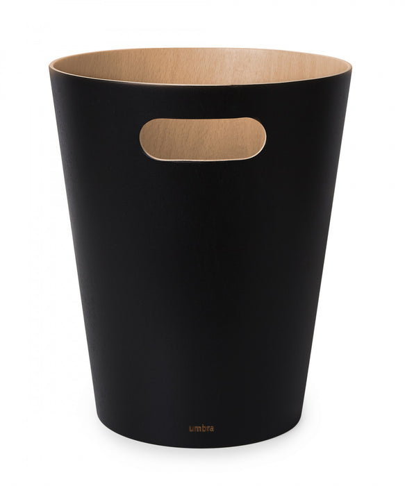 Poubelle Woodrow de Umbra - noire