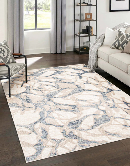 Carpette Azalea ivoire - 5 pi 0 po x 8 pi 0 po   