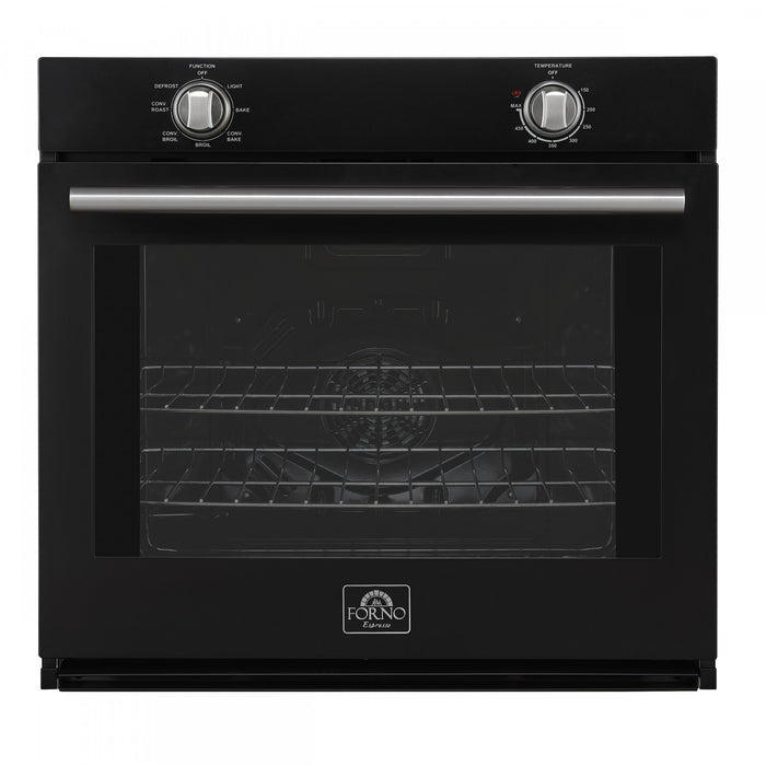 Four mural simple Vomero 30 po, noir, four a convection de 5 pi³ - FBOEL1370-30BLK