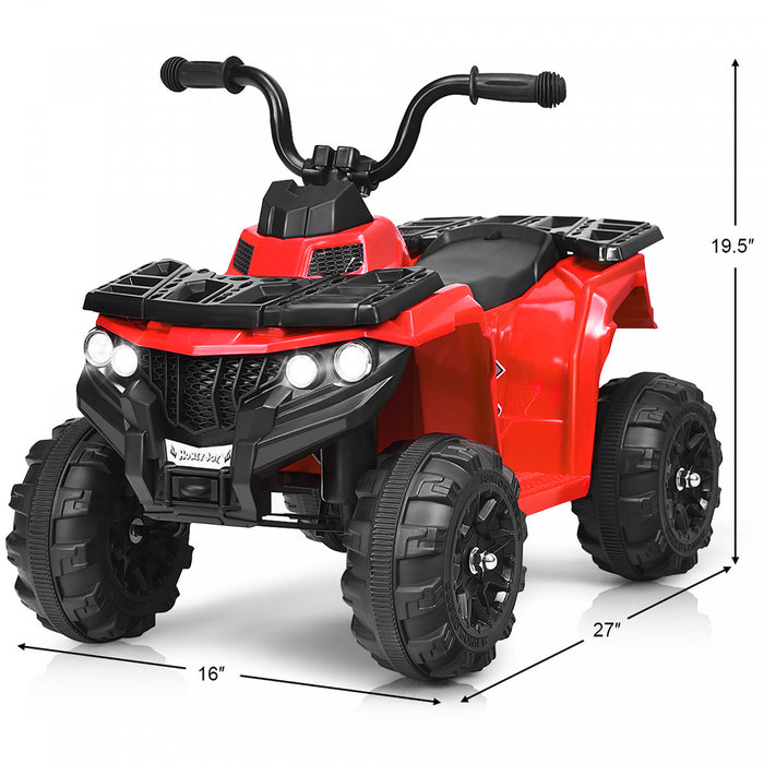 Quad Electrique Pour Enfant 6v Costway