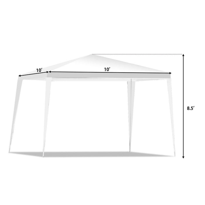 Tente De Reception Costway 10' X 10'